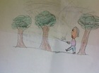 Door het bos